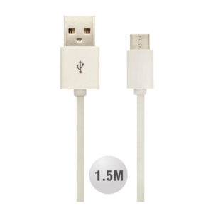 Καλώδιο Micro USB 3m λευκό ή μαύρο VTAC